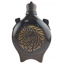 Wooden Bakltisa with glass container