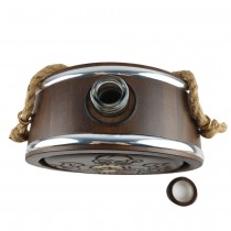 Woodcarved Vessel - Baklitsa, Piper with glass container 500 ml