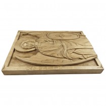 Woodcarving Icon Saint Archangel Michael