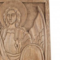 Woodcarving Icon Saint Archangel Michael