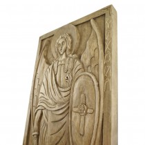 Woodcarving Icon Saint Archangel Michael