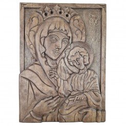 Big Icon Woodcarving Holy Mother of God