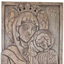 Big Icon Woodcarving Holy Mother of God