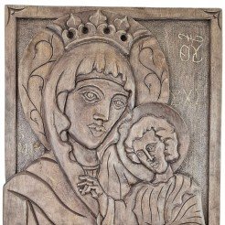 Big Icon Woodcarving Holy Mother of God