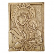 Big Icon Woodcarving Holy Mother of God