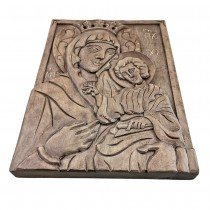 Big Icon Woodcarving Holy Mother of God