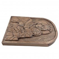 Icon Wood Carving of the Holy Mother of God