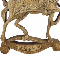 Woodcarving Saint Mina