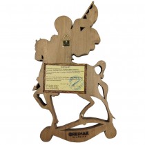 Woodcarving Saint Mina