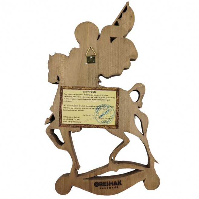 Woodcarving Saint Mina