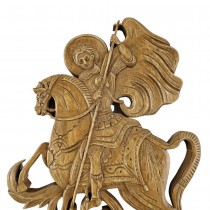 Woodcarving Saint Demetrius