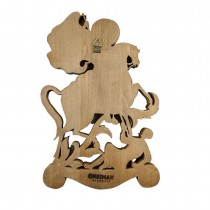 Woodcarving Saint Demetrius
