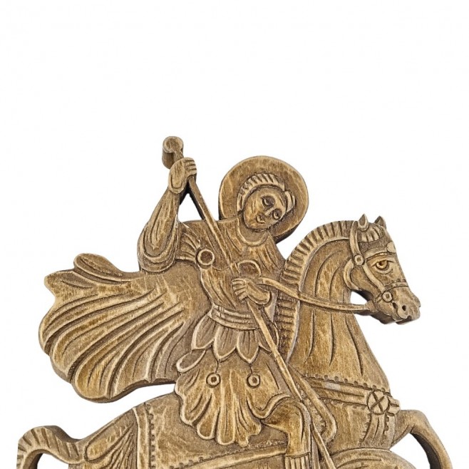 Woodcarving St. George