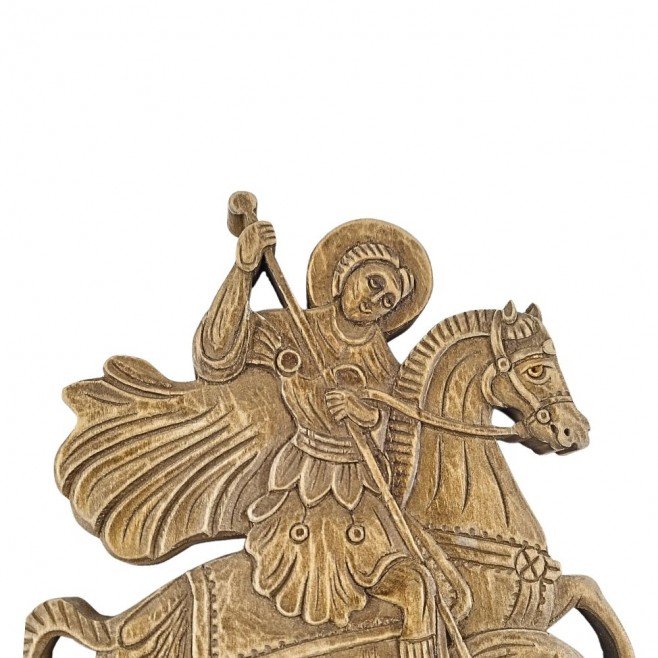 Woodcarving St. George