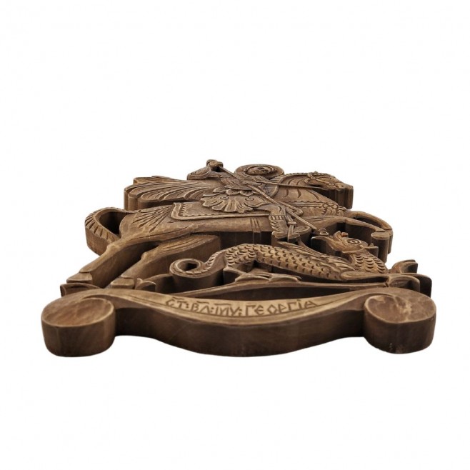 Woodcarving St. George