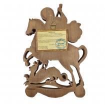 Woodcarving St. George
