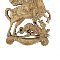 Woodcarving St. George