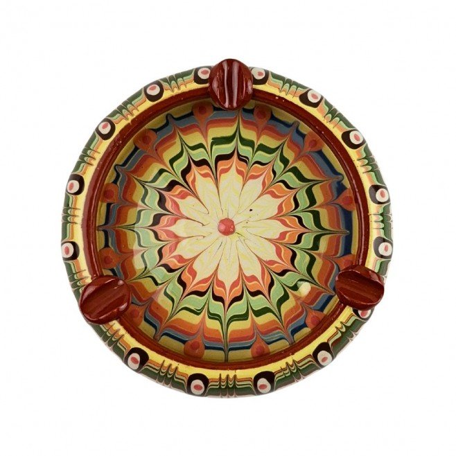 Ashtray for tavern Troyan Pottery