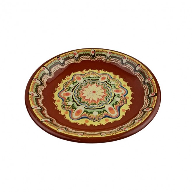 PLATE FOR TAVERN TROYAN CERAMICS 18 CM