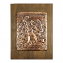 Large Copper icon Saint Archangel Michael