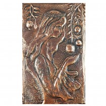 Copper sculpture of the goddess Demeter