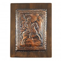 Copper Icon Saint Mina