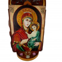 ДОМАШЕН ИКОНОСТАС БОГОРОДИЦА С МЛАДЕНЕЦА