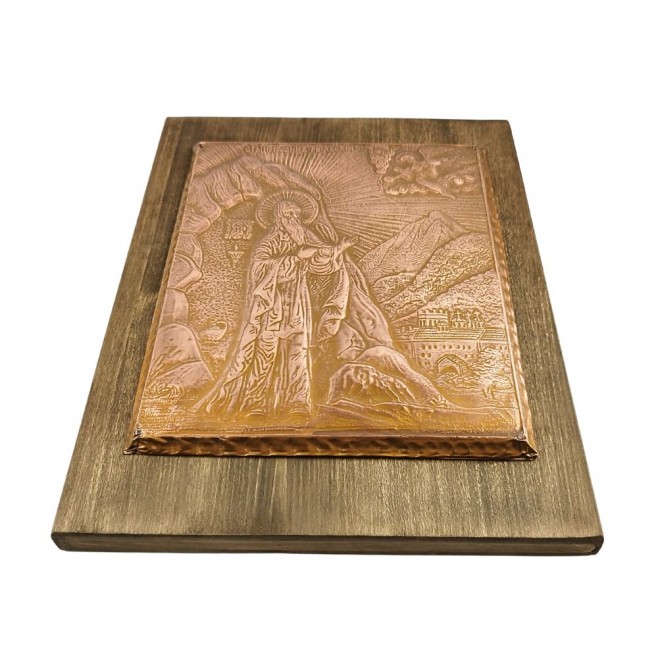 Copper Icon Saint Ivan Rilski - Large