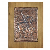 Copper Icon Saint George