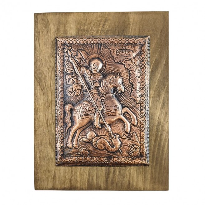 Copper Icon St. Theodore