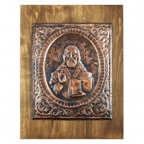 Copper Icon Jesus Christ – Large