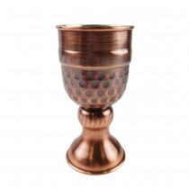 Copper wine cup