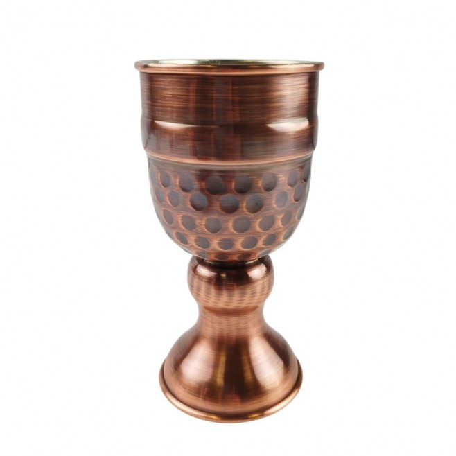 Copper wine cup