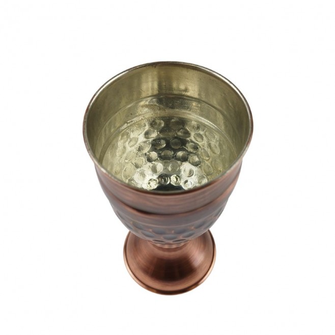 Copper wine cup