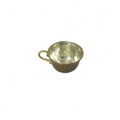 Froged copper coffee cup