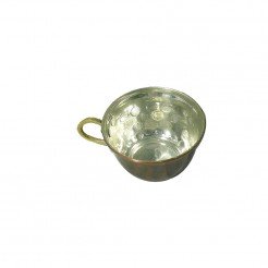 Froged copper coffee cup