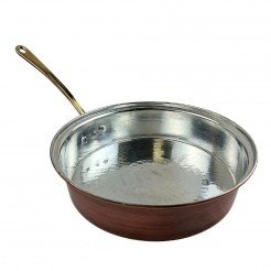 Large copper pan 5 liters