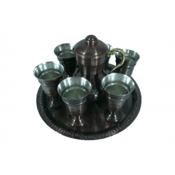 Copper Service for hot brandy