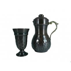 Copper Service for hot brandy
