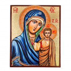 РИСУВАНА ИКОНА СВЕТА БОГОРОДИЦА КАЗАНСКА