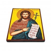 РЪЧНО РИСУВАНА ИКОНА ЙОАН КРЪСТИТЕЛ